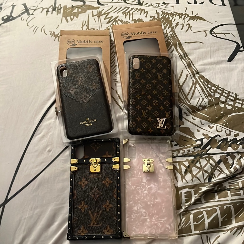 Luxury Metal Grid Plaid Case iPhone
11 Pro XS Max XR X 8 7